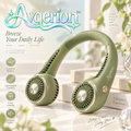 Avqerion™ Olive Green Hands-Free Neck Fan — main design