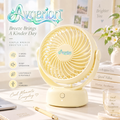 Avqerion™ Butter Yellow Table Fan — main design
