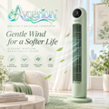 Avqerion™ Sage Green Tower Fan — main design